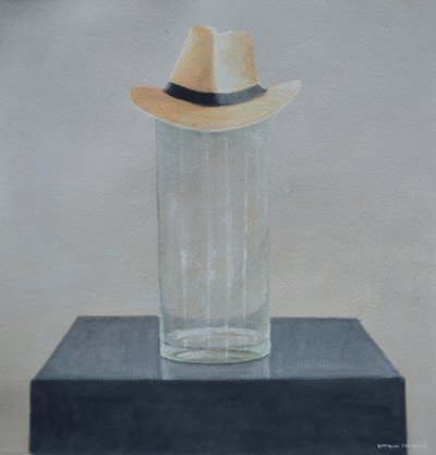 Panama on a Glass Jar by Lincoln Seligman